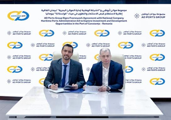 AD Ports Group Signs Framework Agreement to Explore Investment and Development Opportunities in the Port of Constanța, Romania